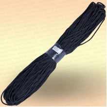 Шнур универсальный 100 м, диаметр 4 мм, цвет черный