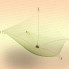 Хапуга рыболовная с косынкой 1,15 х 1,15 м, ячея: сетки -16 мм, косынок - 27 мм