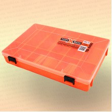 Коробка TOP BOX TB- 2400 (27*19*4,5 cм) оранжевая