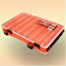Коробка TOP BOX LB- 2500 (27*18,5*5 cм) оранжевая