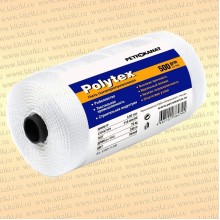 Нитки Polytex 210 den/33, 1,4 мм, 500 гр, белая