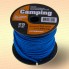 Шнур плетеный Кемпинг, синий, диаметр 3,0 мм, тест 2050 кг, длина 25 м