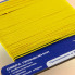 Шнур плетеный Стандарт, на карточке 1,2 мм, желтый