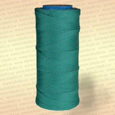 Шнур плетеный Универсал, 2,0 мм, 1000 м, зеленый